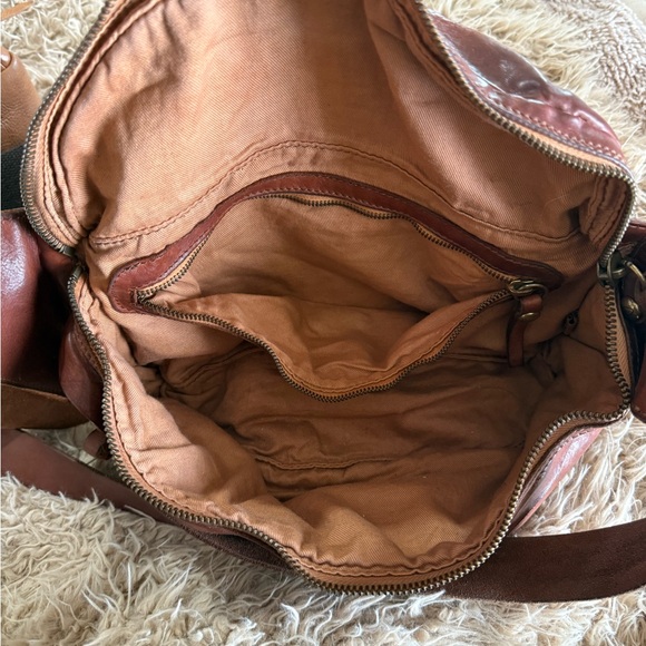 Campomaggi Brown Leather Crossbody Bag - Picture 6 of 10